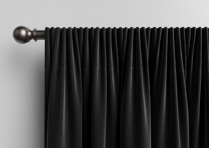 Luxe Velvet, Charcoal - Made to Measure Curtains - Image 9